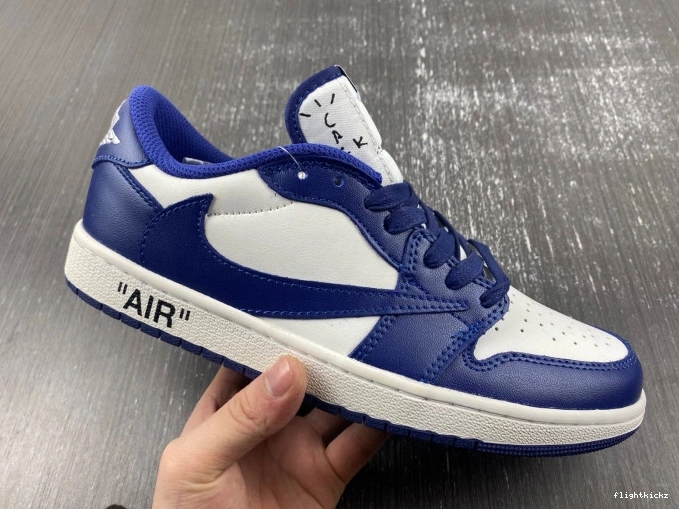 X CUSTOM 1 DM7890-101 OFF-WHITE JORDAN AIR TRAVIS SCOTT X 1101